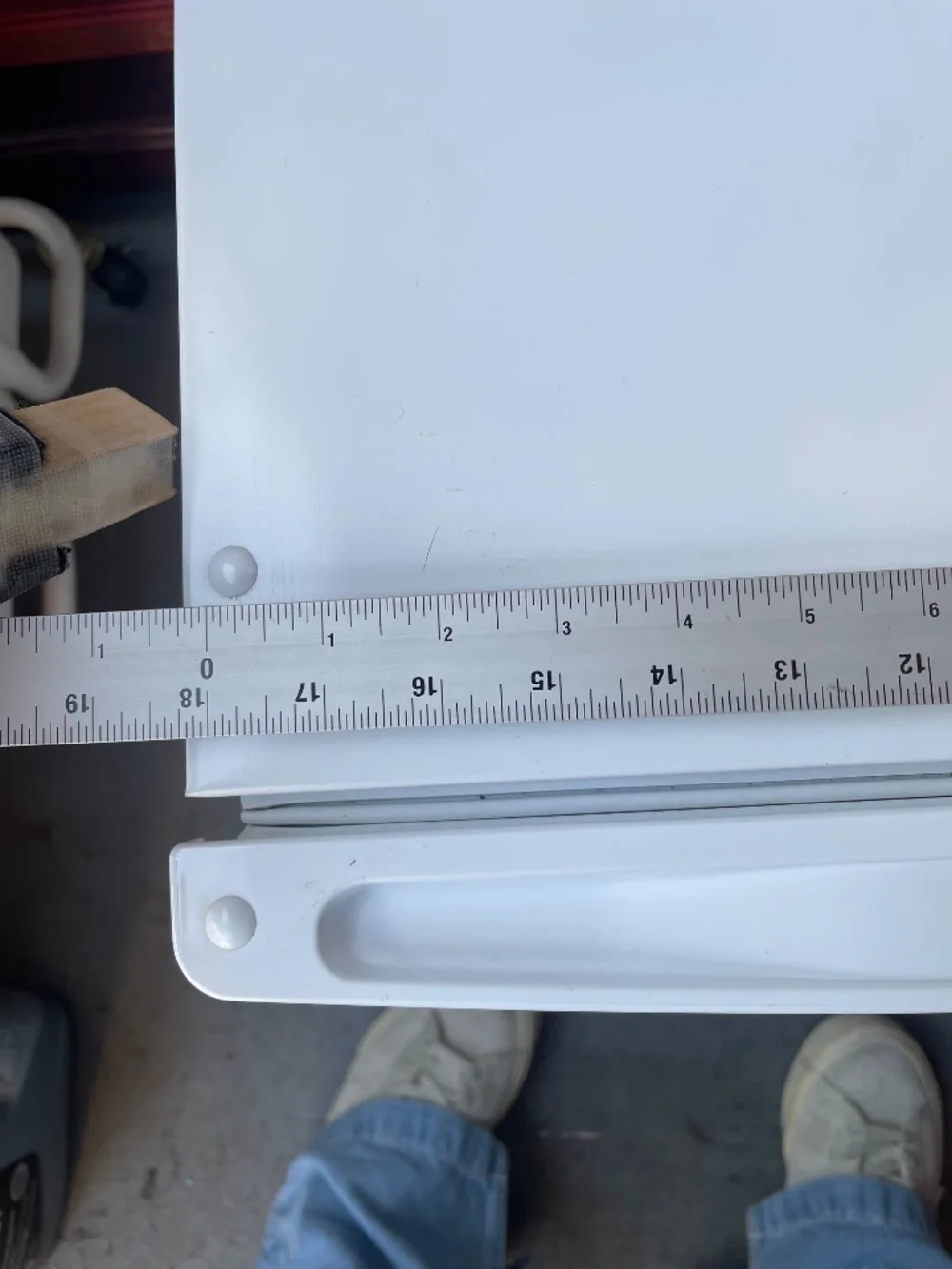 White Compact Mini Freezer - Picture 3 of 11